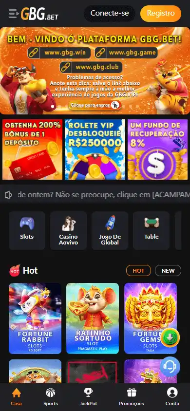 GlobalBet Casino screenshot 4