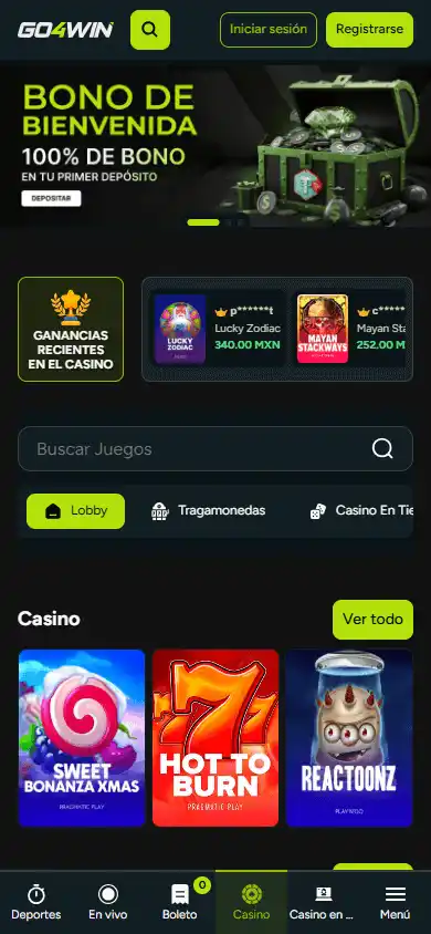 Go4Win Casino screenshot 5