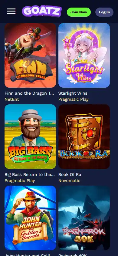 GOATZ Casino screenshot 5