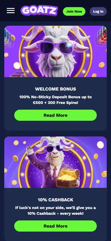 GOATZ Casino screenshot 6