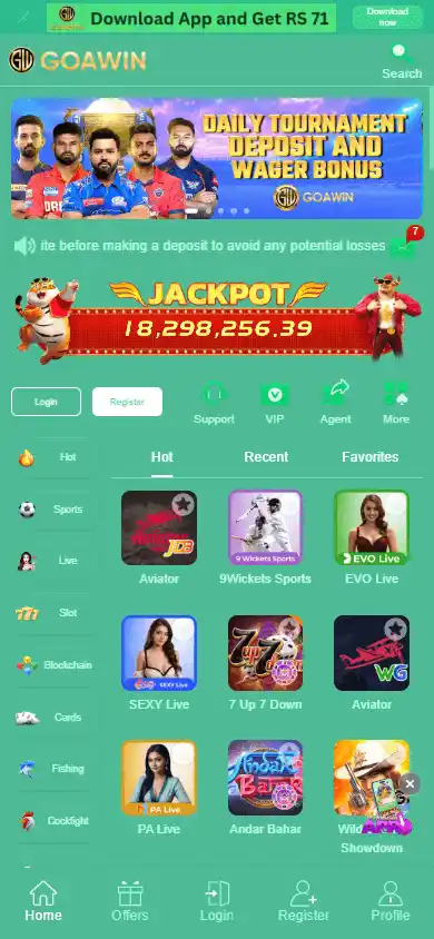 GOAWIN Casino screenshot 4