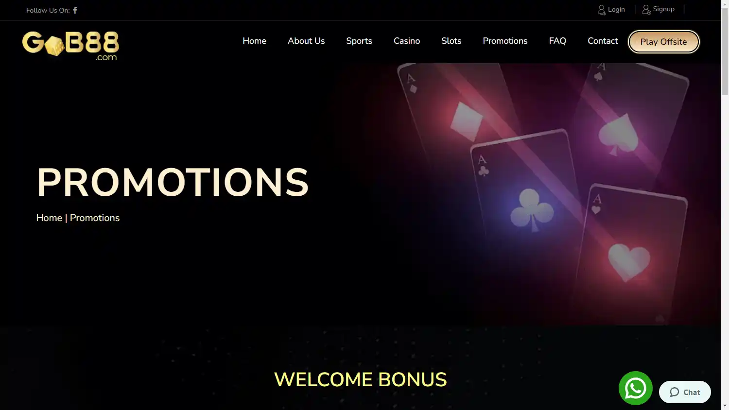 Gob88 Casino screenshot 4