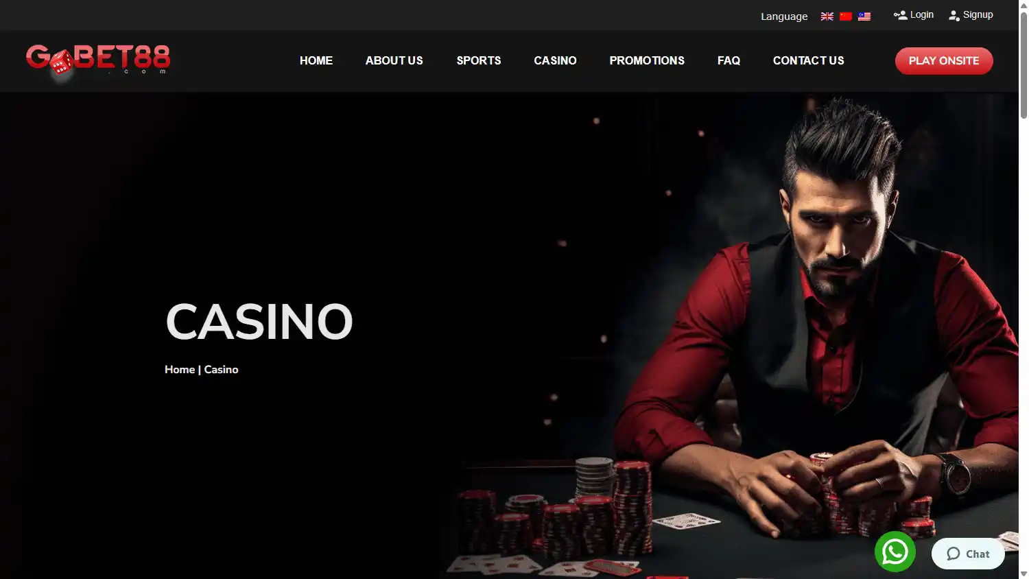GoBet88 Casino screenshot 2