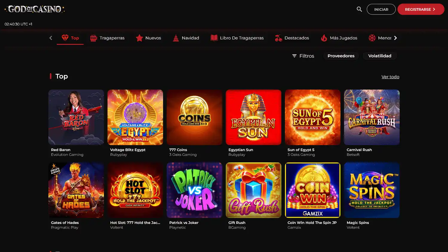 God Of Casino screenshot 2