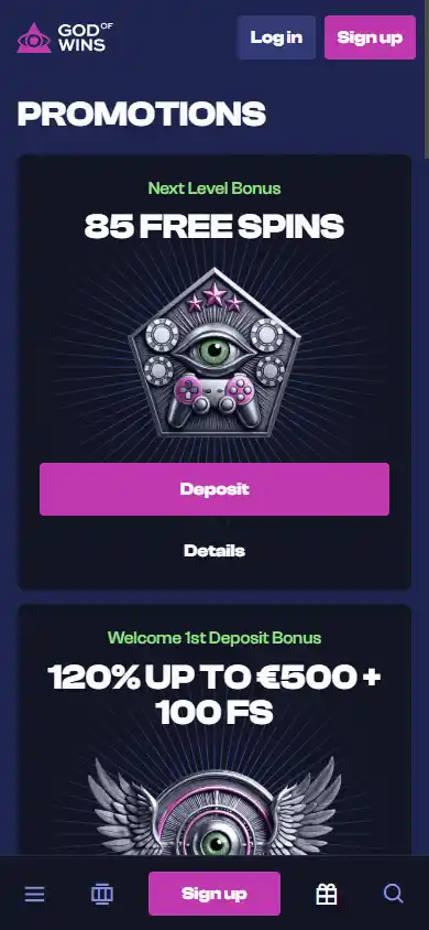 God of Wins Casino screenshot 6