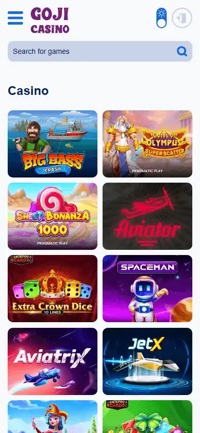 GojiCasino screenshot 5