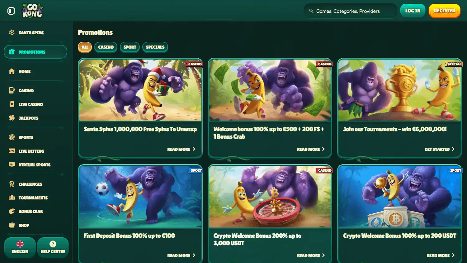 GoKong Casino screenshot 3