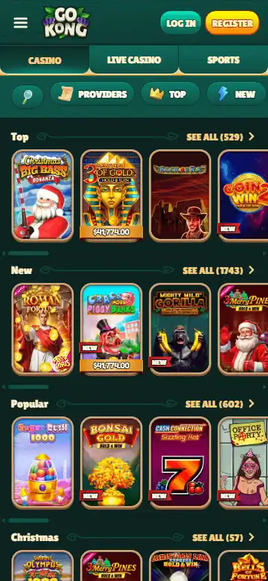 GoKong Casino screenshot 5