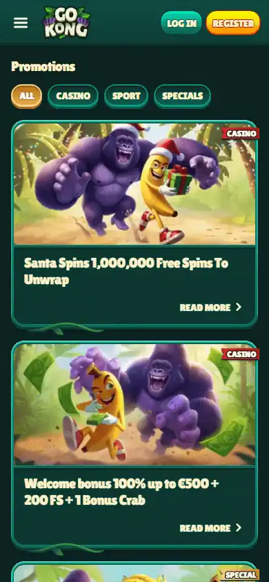 GoKong Casino screenshot 6