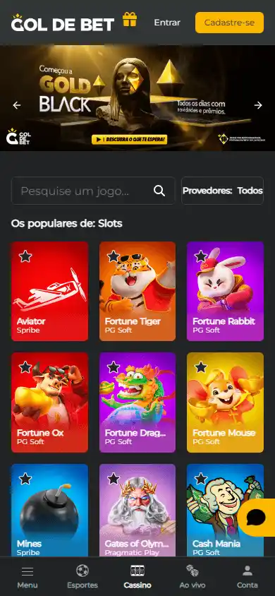 GOL DE BET Casino screenshot 5