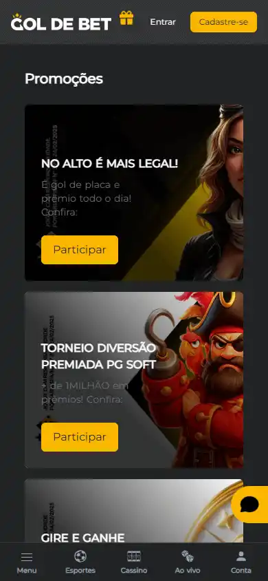 GOL DE BET Casino screenshot 6