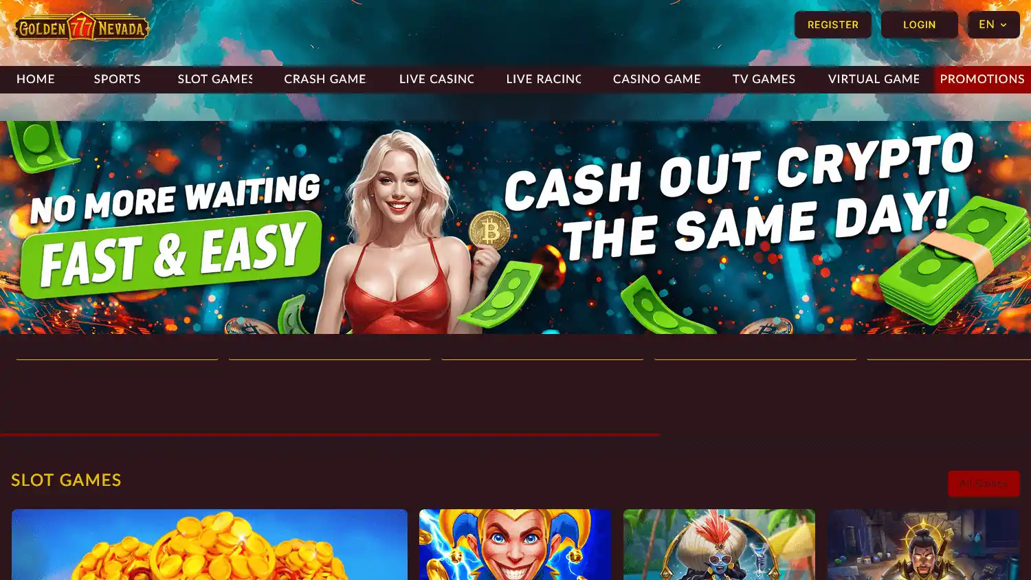 Golden 777 Nevada Casino screenshot 1
