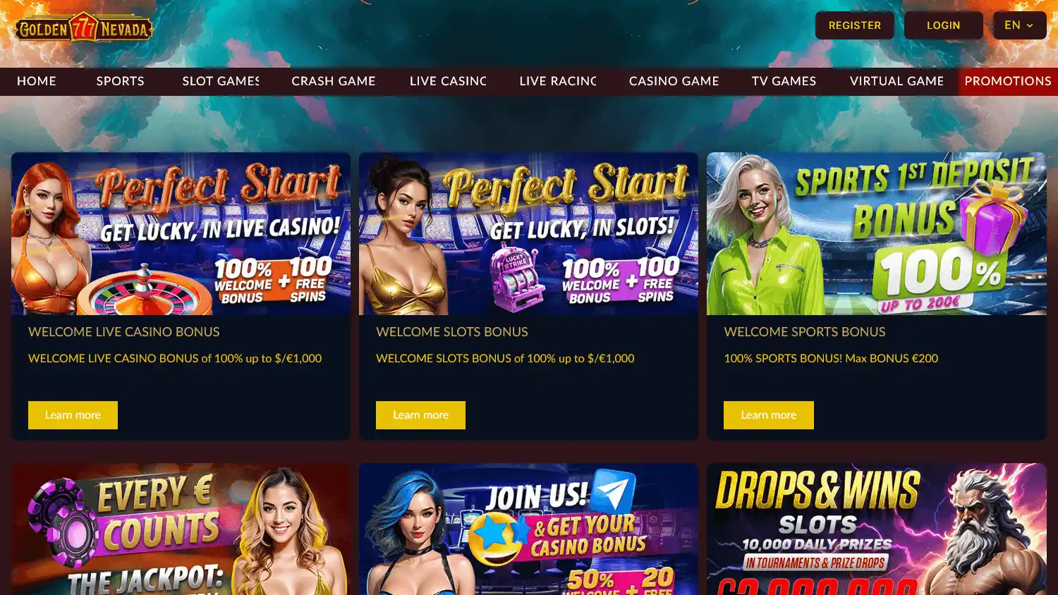Golden 777 Nevada Casino screenshot 3