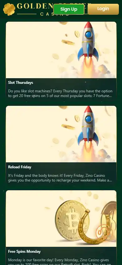 Golden Clover Casino screenshot 6