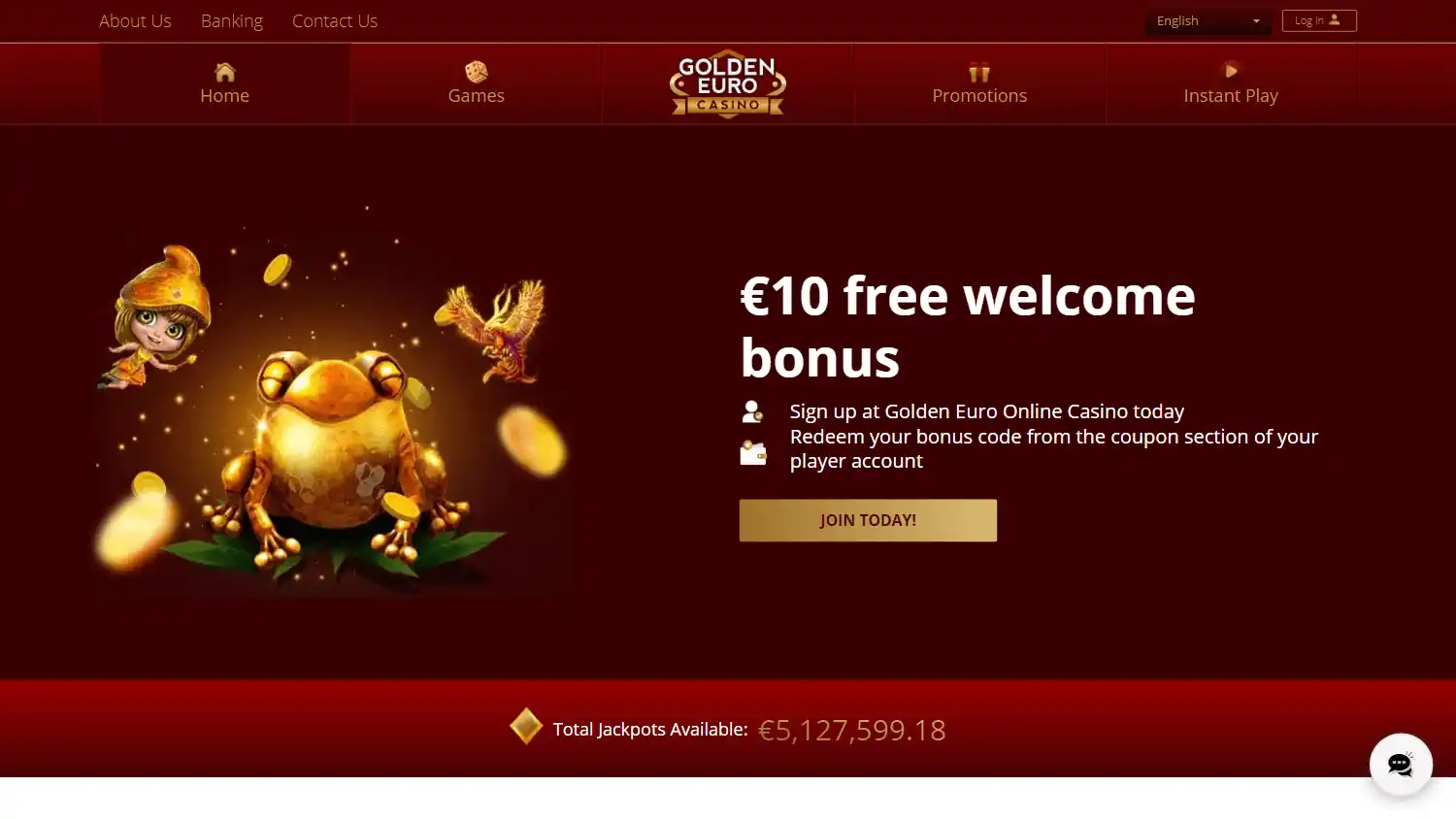 Golden Euro Casino screenshot 1