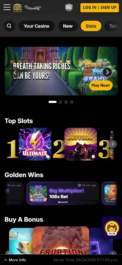Golden Nugget Online Casino screenshot 5