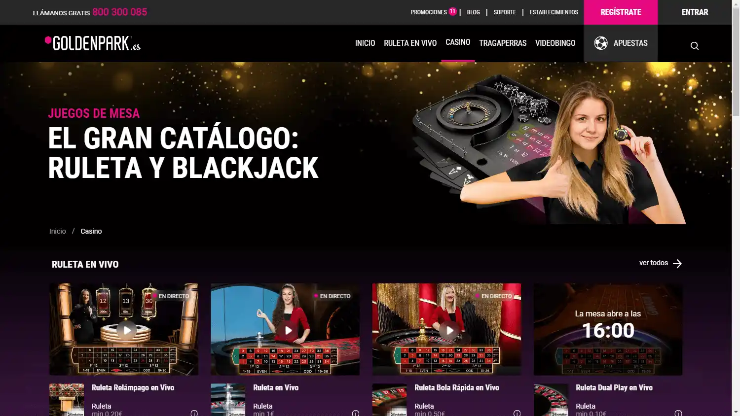 Golden Park Casino ES screenshot 2