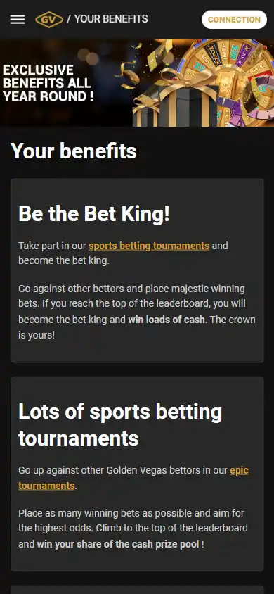 Golden Vegas Casino screenshot 3