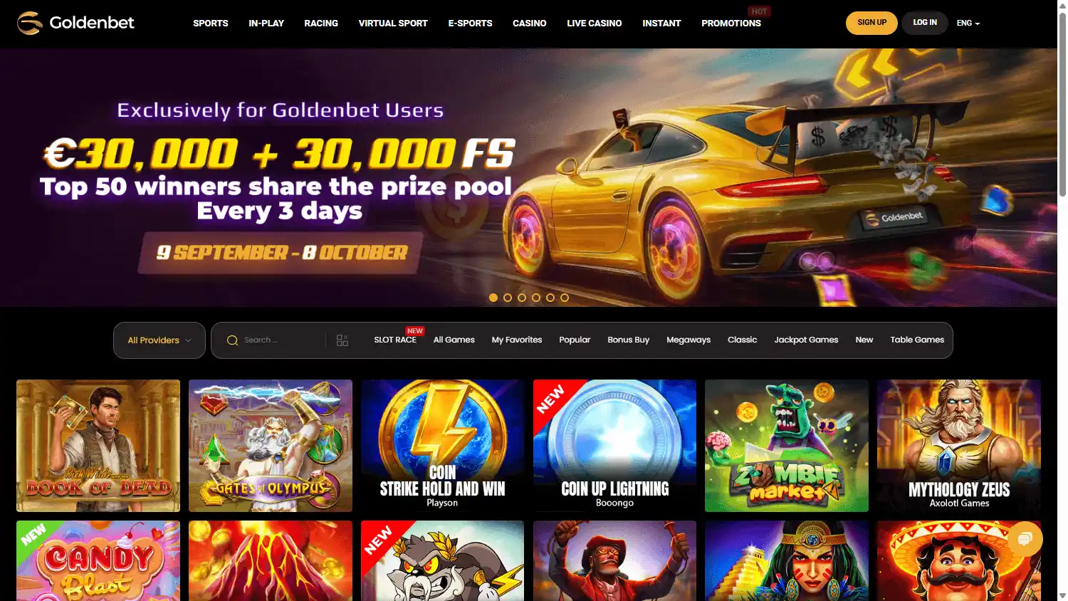Goldenbet Casino screenshot 2