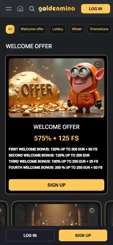 Goldenmina Casino screenshot 4
