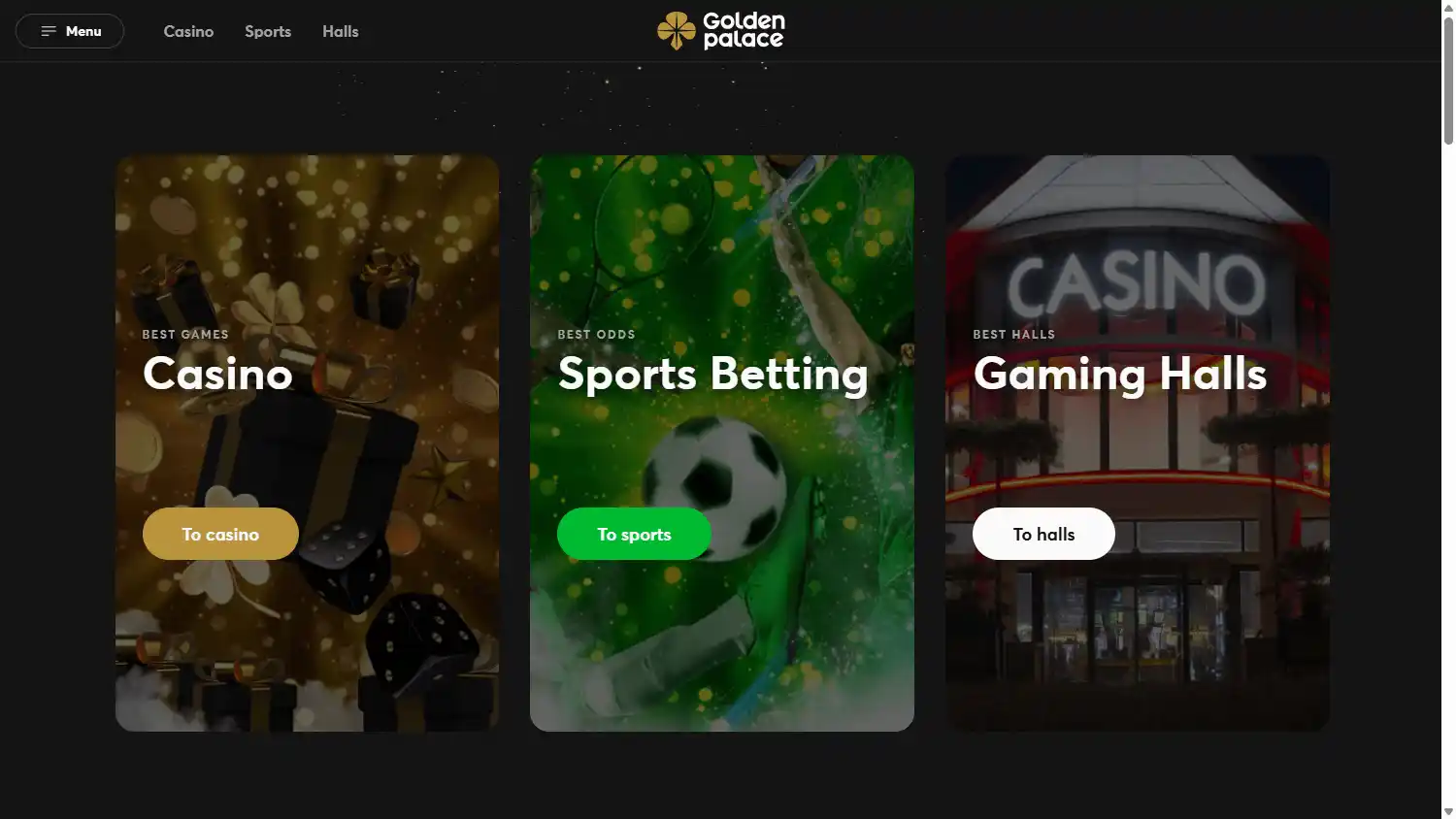 GoldenPalace.be Casino screenshot 1
