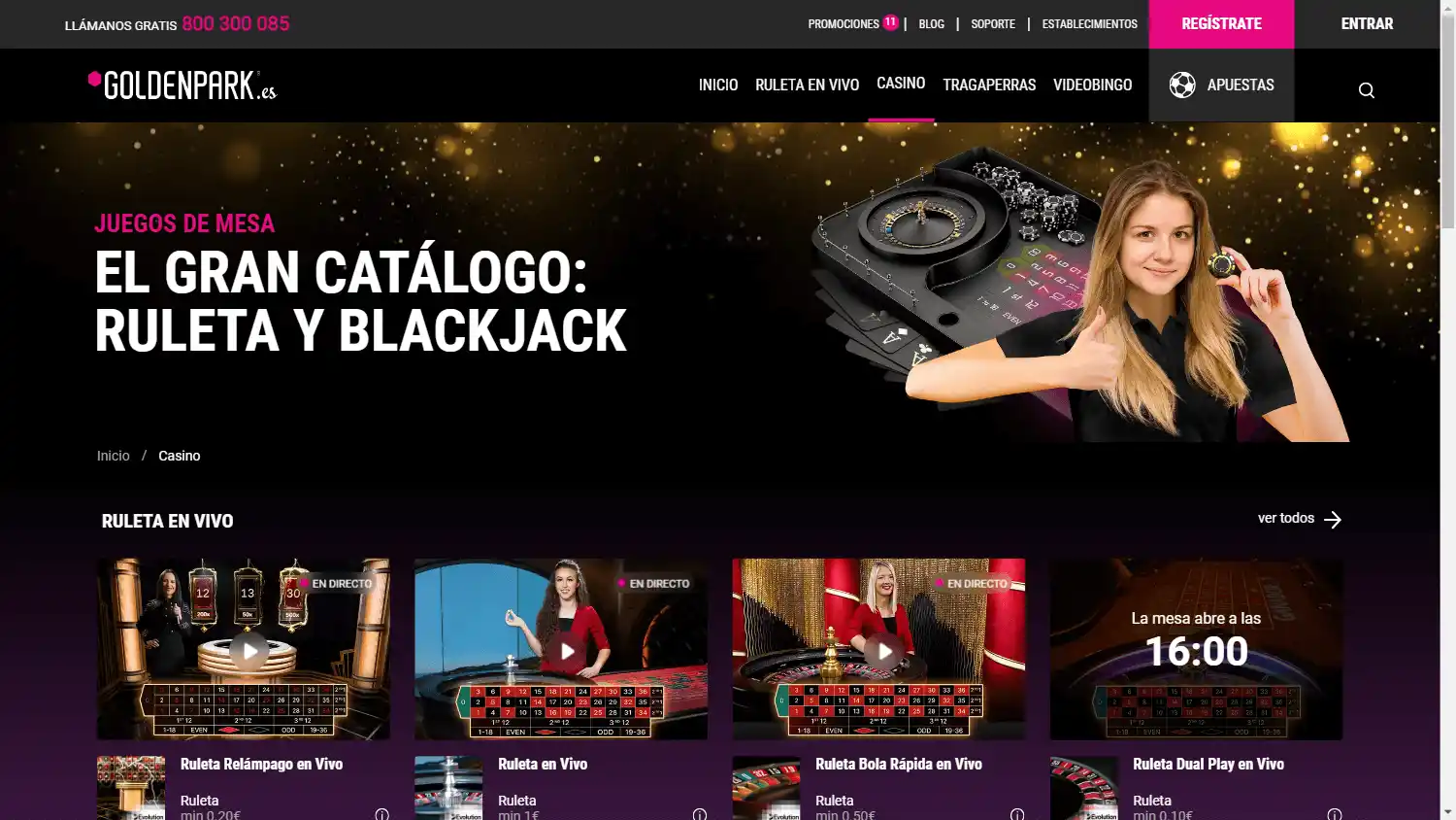 GoldenPark Casino screenshot 3