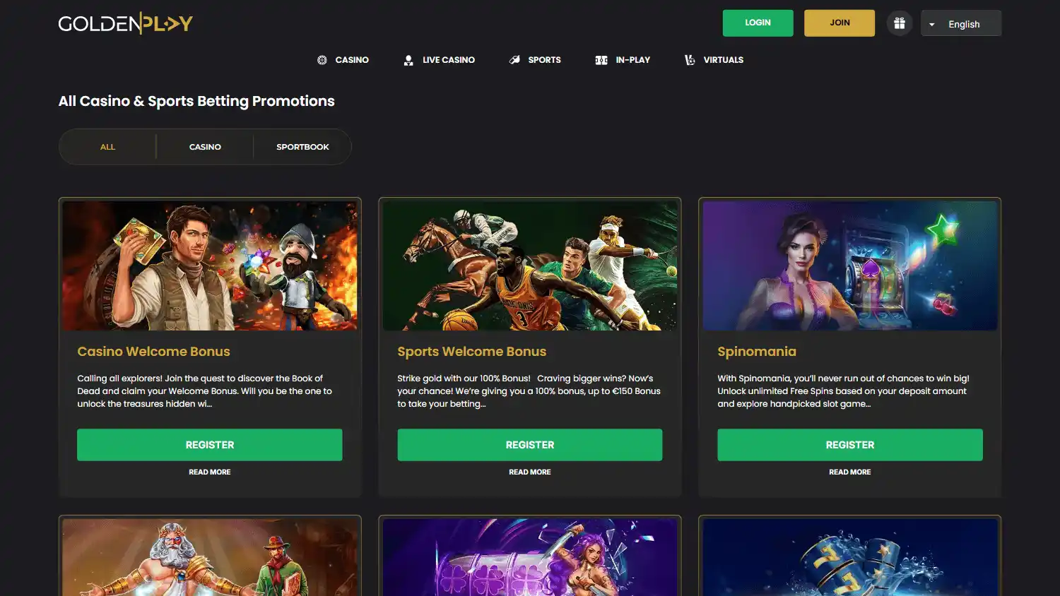 GoldenPlay Casino screenshot 3