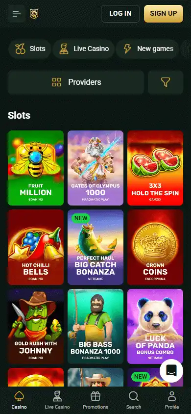 Goldex Casino screenshot 5