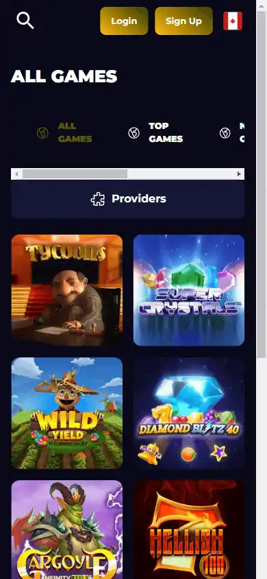 GoldHunter Casino screenshot 4