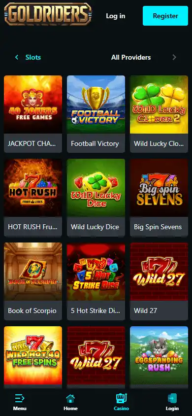 Goldriders Casino screenshot 5