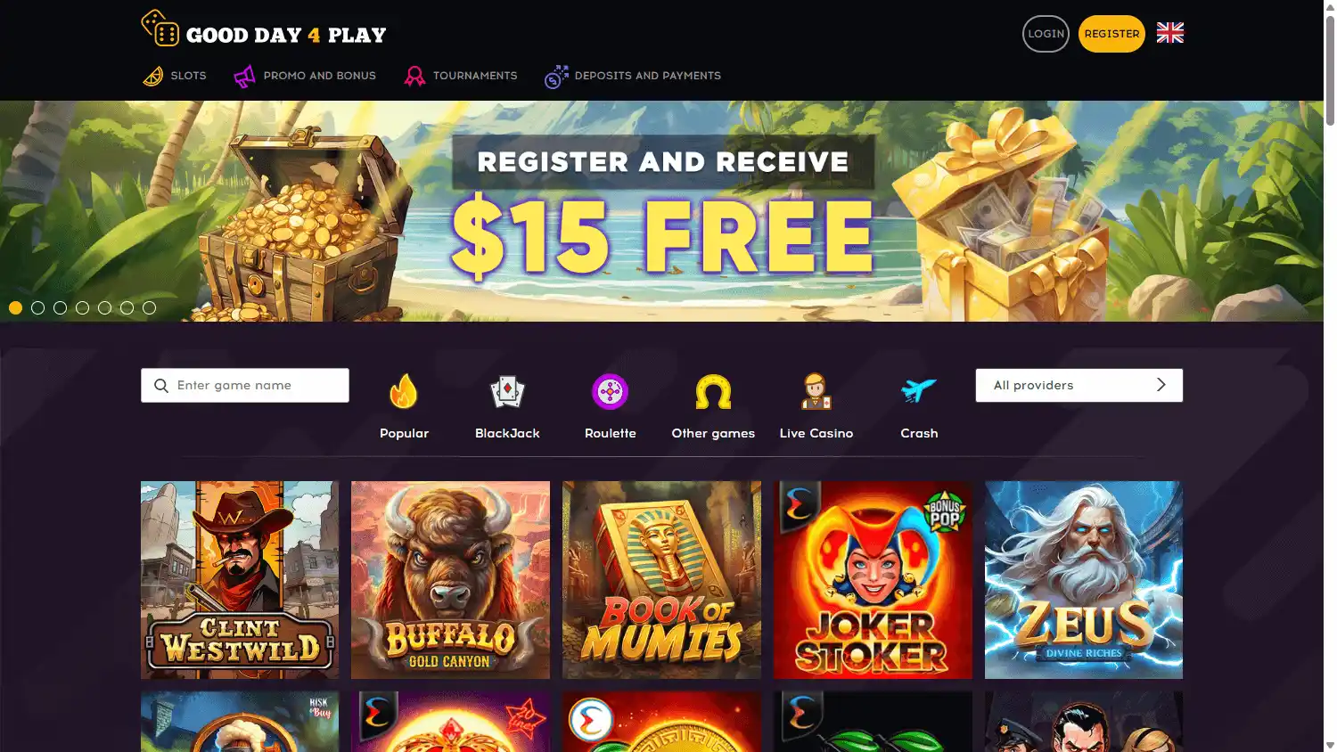Good Day 4 Play Casino screenshot 1