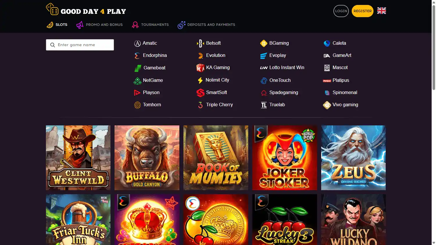 Good Day 4 Play Casino screenshot 2