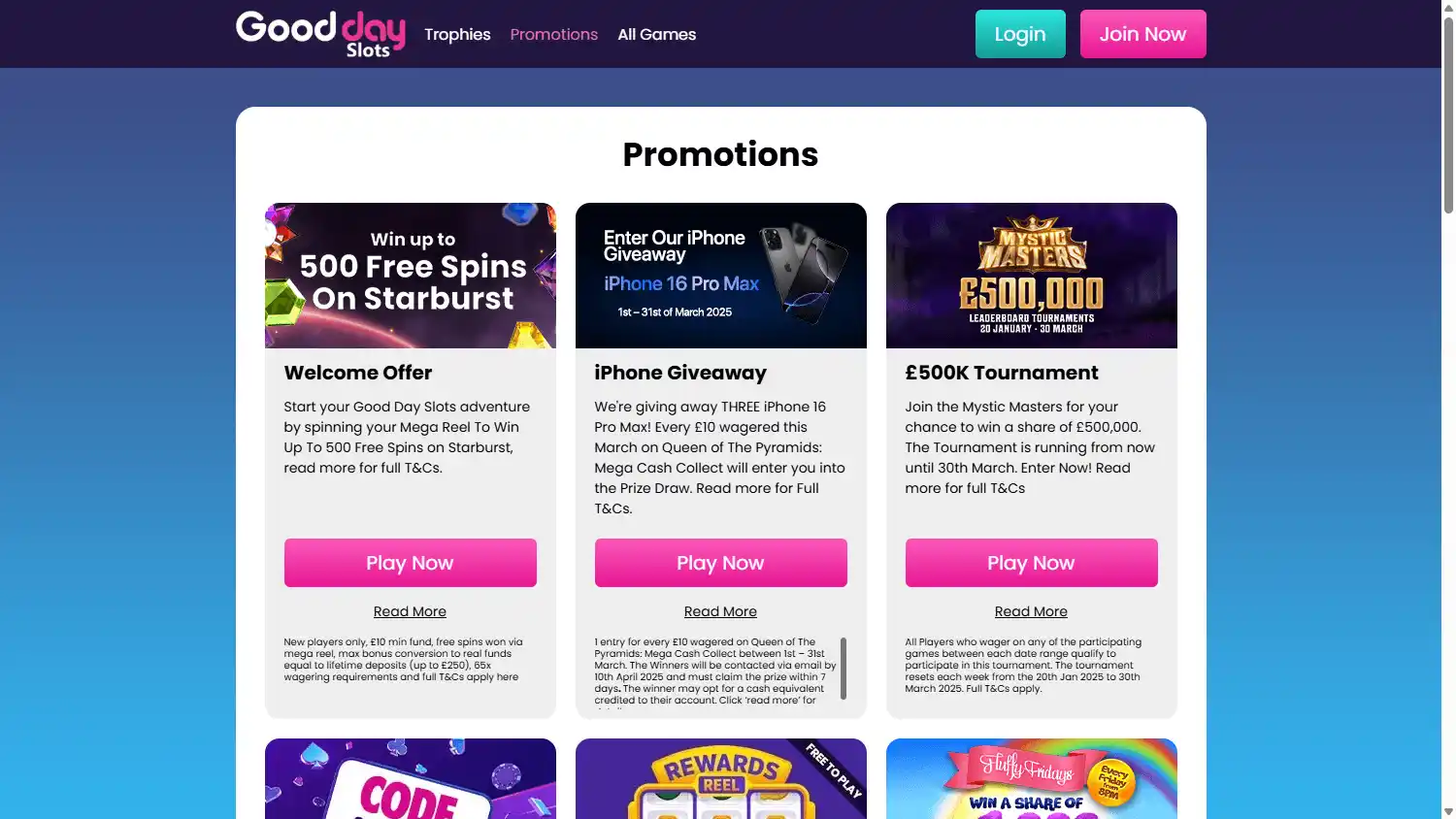 Good Day Slots Casino screenshot 3