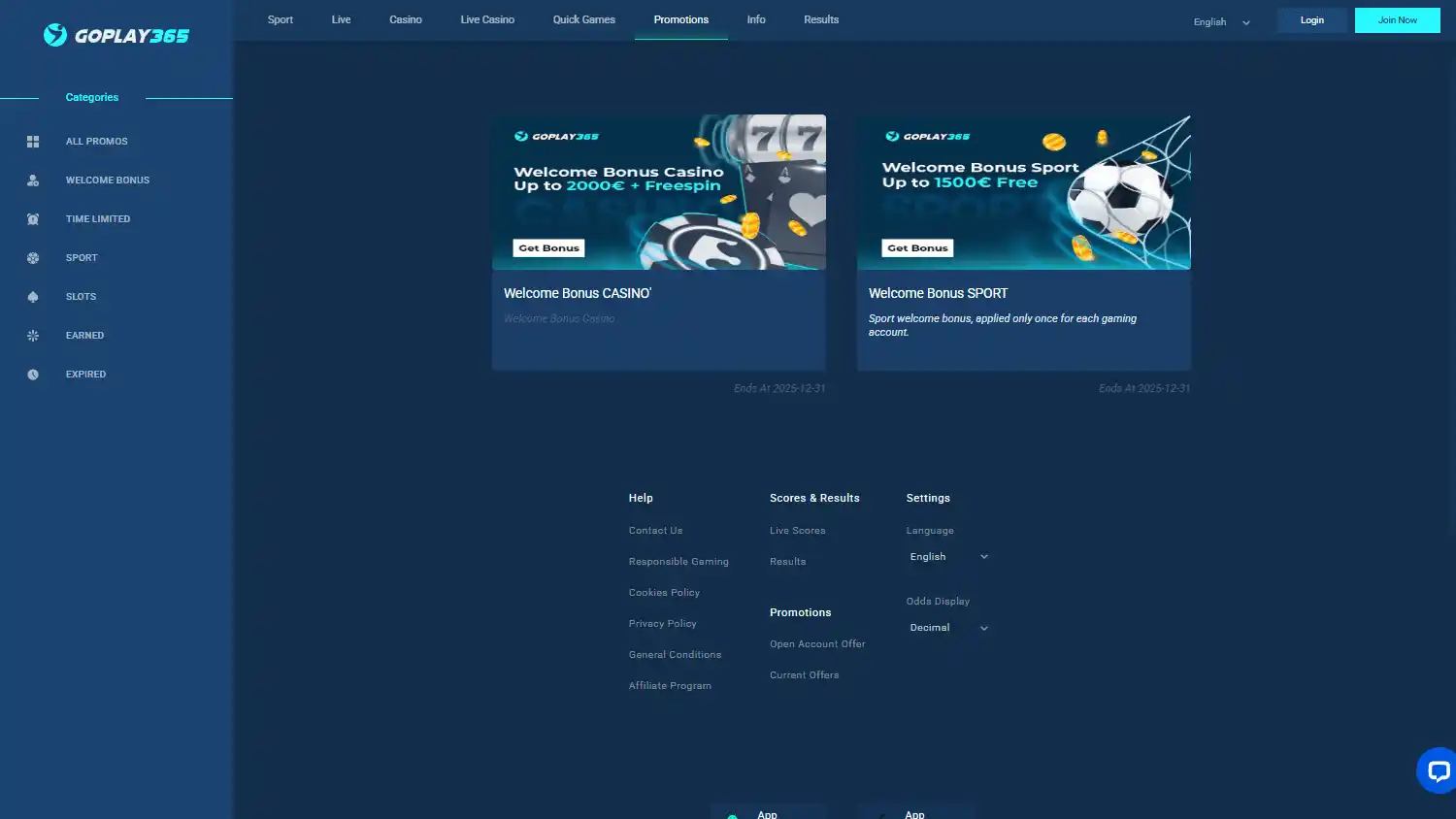 GOPLAY365 Casino screenshot 3