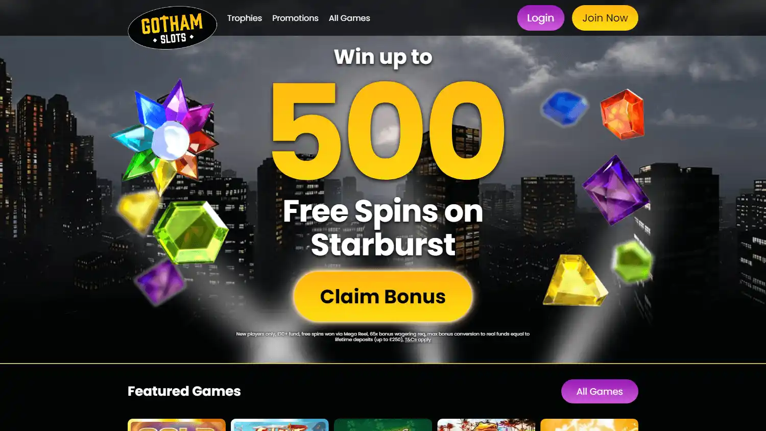 Gotham Slots Casino screenshot 1