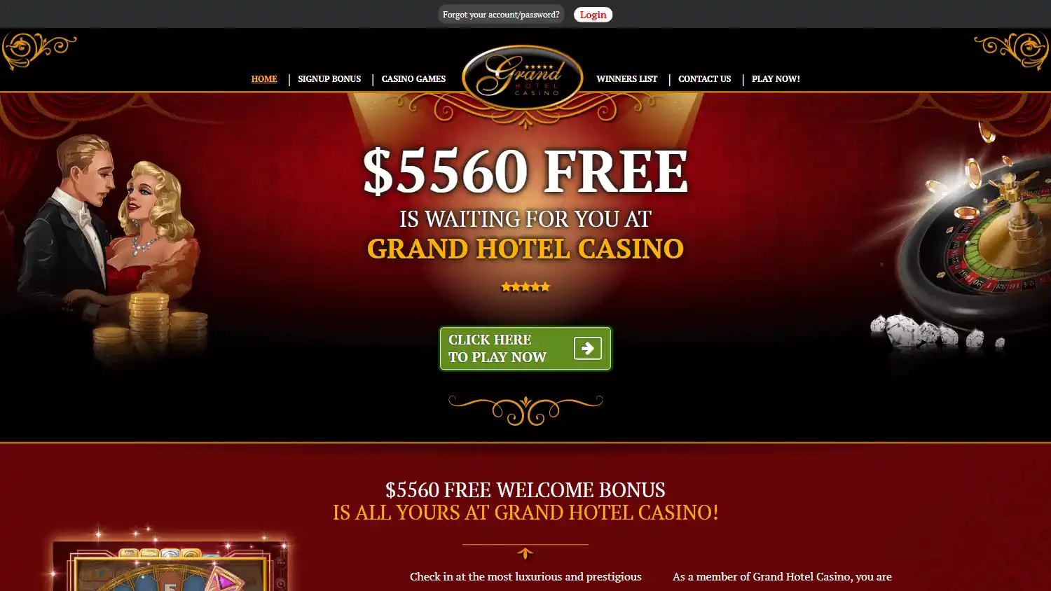 Grand Hotel Casino screenshot 2