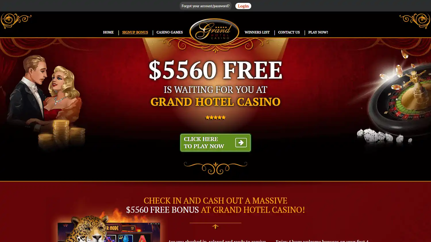 Grand Hotel Casino screenshot 4