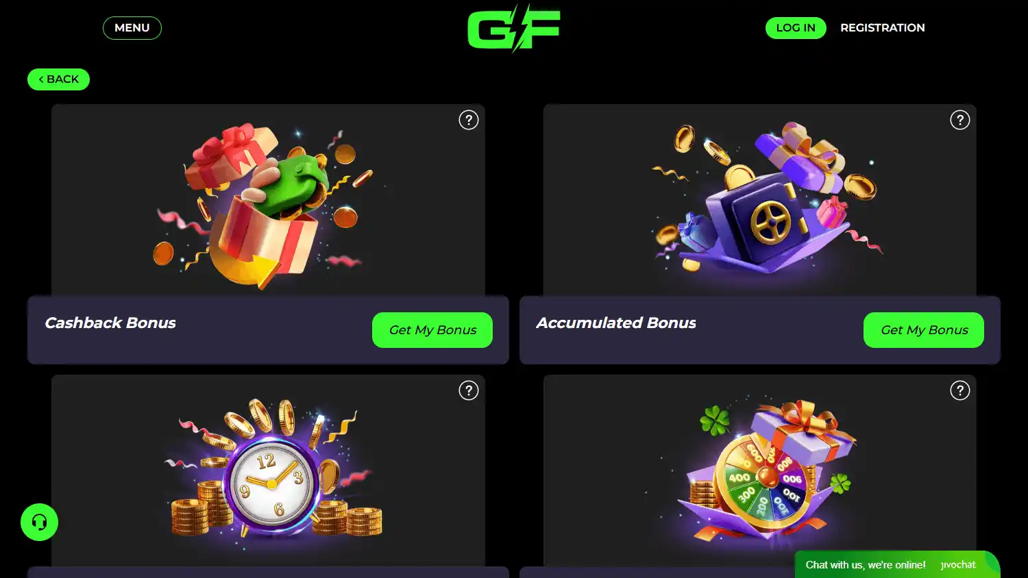 GRANDFLUSH.VIP Casino screenshot 2