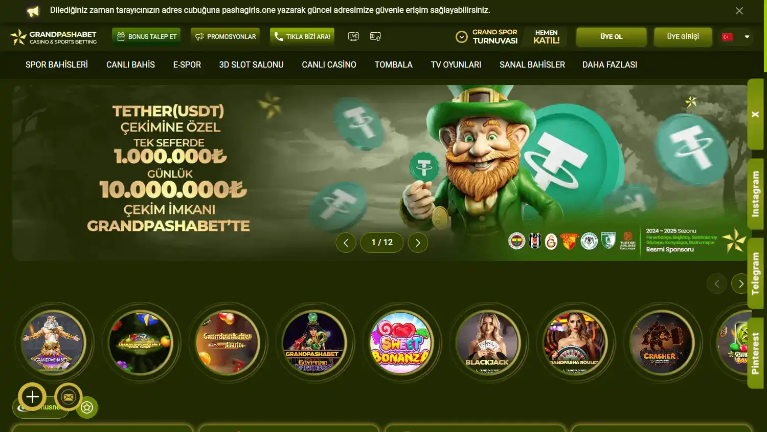 GrandPashaBet Casino screenshot 1