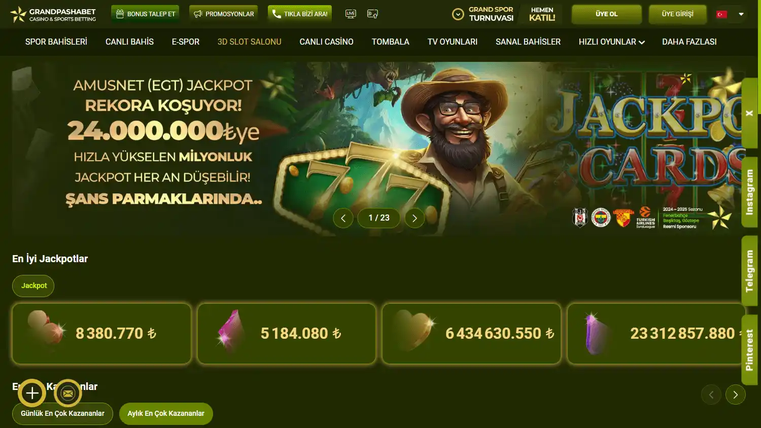 GrandPashaBet Casino screenshot 2