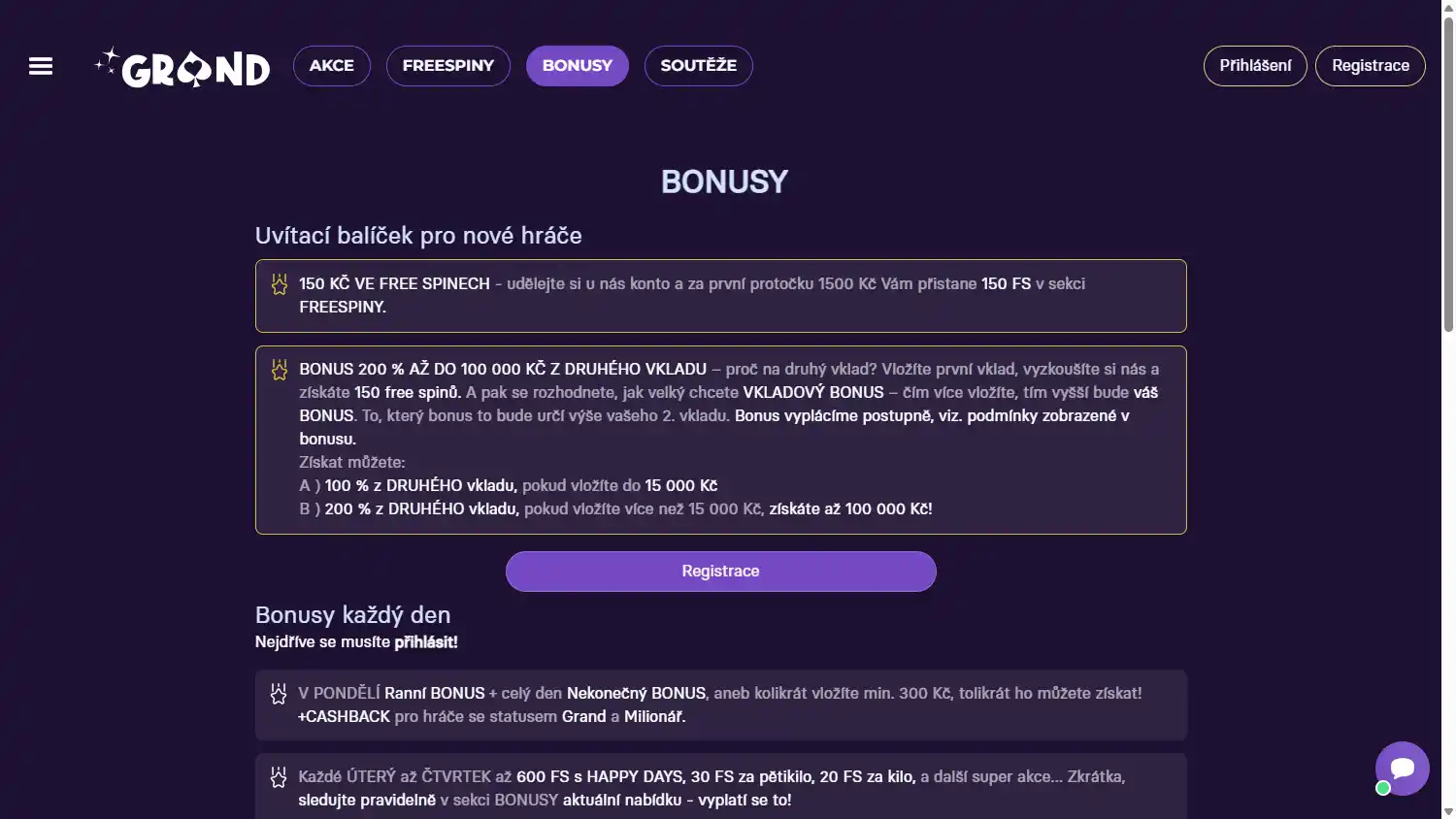 Grandwin Casino screenshot 2