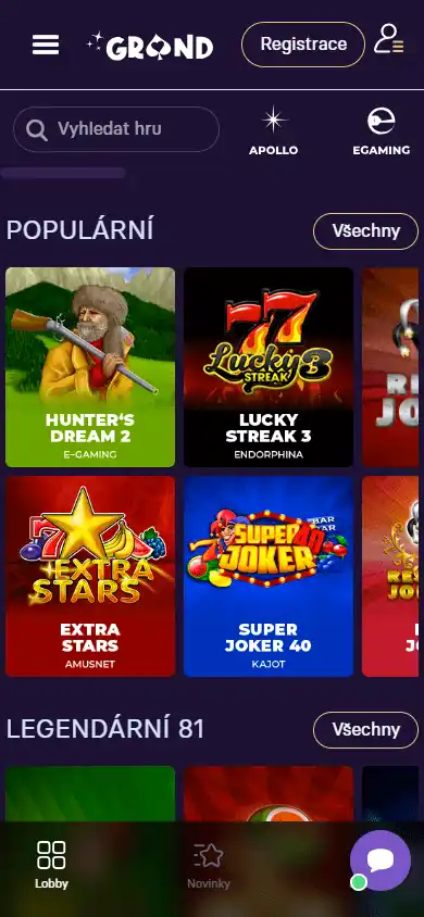 Grandwin Casino screenshot 3