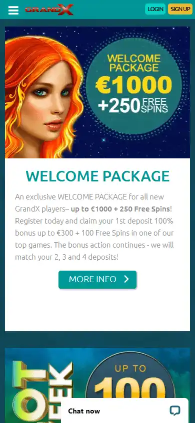 GrandX Casino screenshot 6