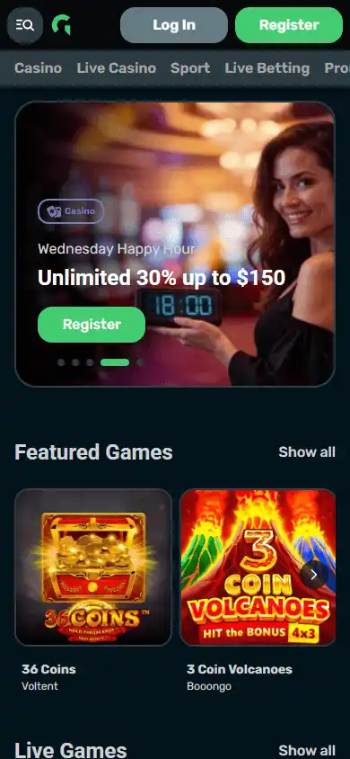 Grandz Bet Casino screenshot 3