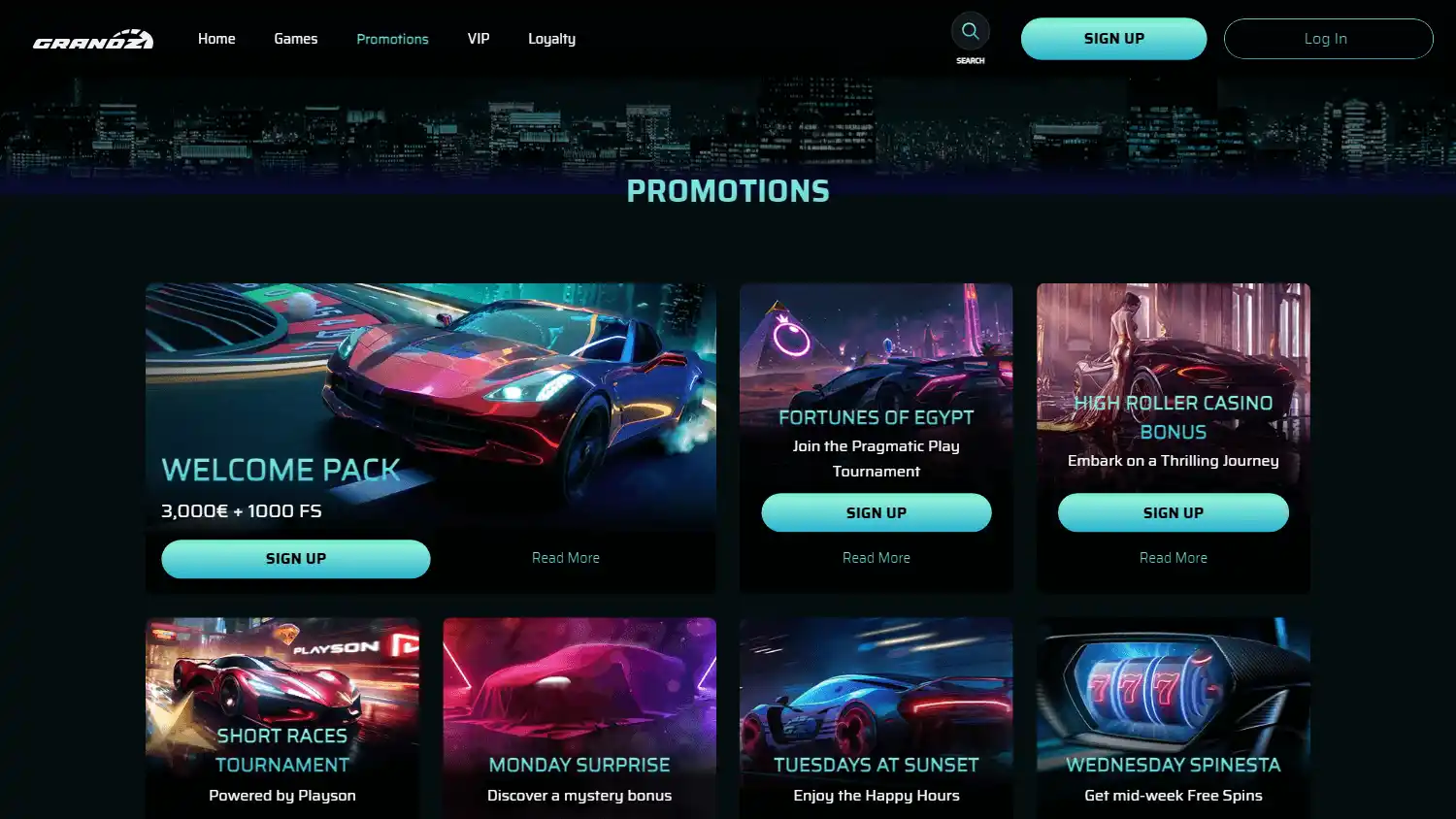 GrandZ Casino screenshot 3