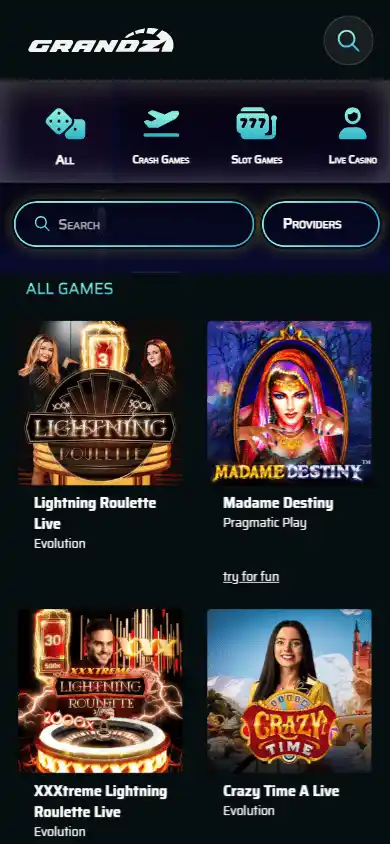 GrandZ Casino screenshot 5