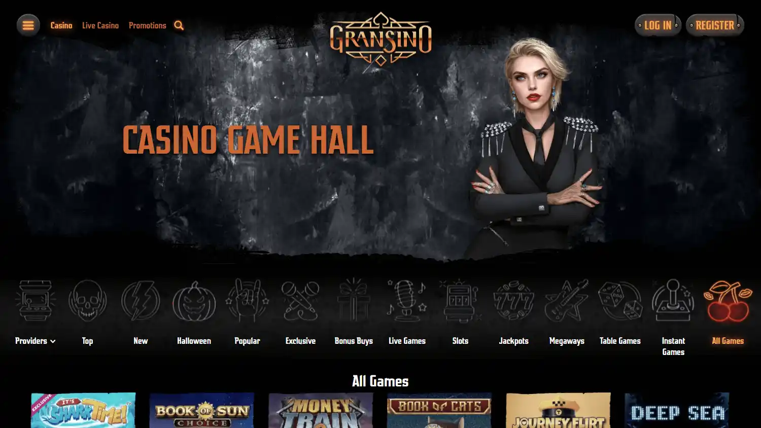 Gransino Casino screenshot 2