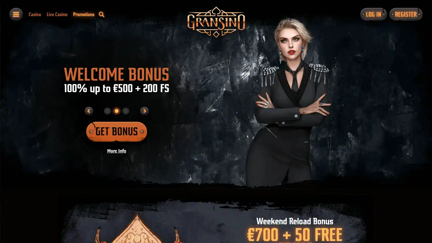 Gransino Casino screenshot 3