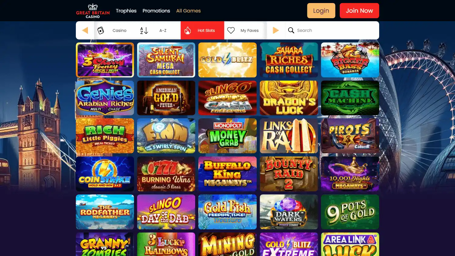 Great Britain Casino screenshot 2