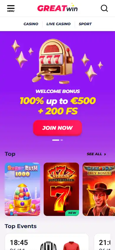 Greatwin Casino screenshot 5